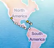 22 Night Miami to San Diego cruise