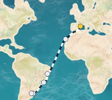16 Night Barcelona to Buenos Aires cruise