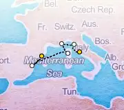 7 Night Rome to Barcelona cruise