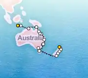 30 Night Auckland to Bali cruise