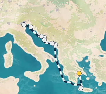 9 Night Athens to Venice cruise