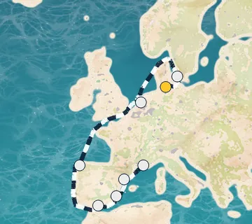 11 Night Kiel to Marseille cruise