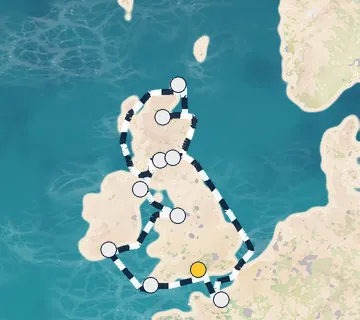 12 Night London to London cruise