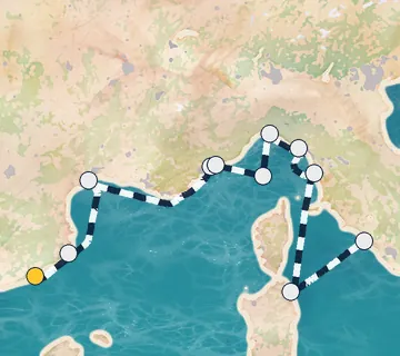 11 Night Barcelona to Rome cruise