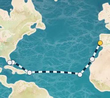 14 Night Lisbon to Miami cruise