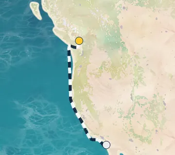 4 Night Vancouver to San Diego cruise