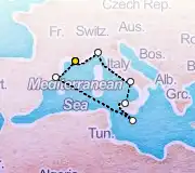 7 Night Marseille to Marseille cruise