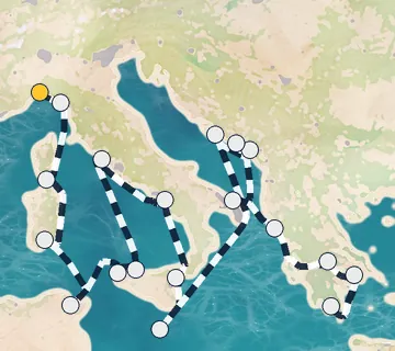 22 Night Genoa to Athens cruise