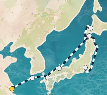 10 Night Shanghai to Tokyo cruise