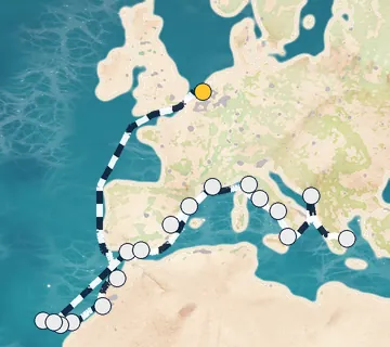 24 Night Rotterdam to Athens cruise