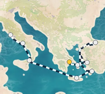 11 Night Athens to Rome cruise