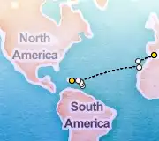 15 Night Malaga to Santo Domingo cruise