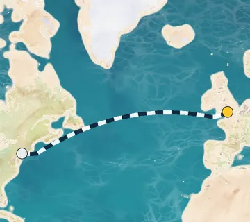 7 Night London to New York cruise