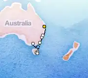 12 Night Brisbane to Brisbane cruise