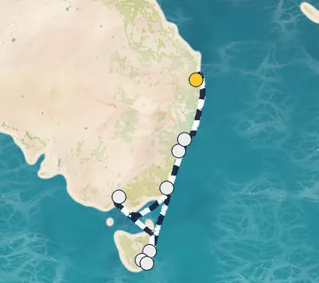 12 Night Brisbane to Brisbane cruise