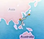 14 Night Hong Kong to Tokyo cruise