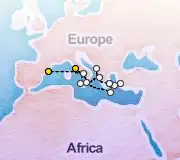 14 Night Rome to Barcelona cruise