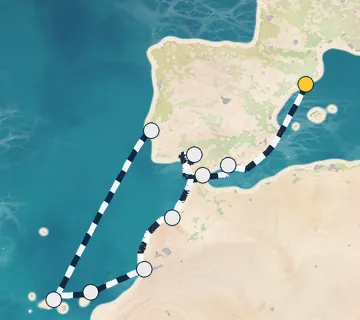 10 Night Barcelona to Lisbon cruise