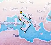 9 Night Venice to Rome cruise