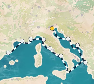12 Night Venice to Barcelona cruise