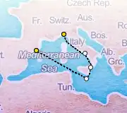 5 Night Portofino to Barcelona cruise