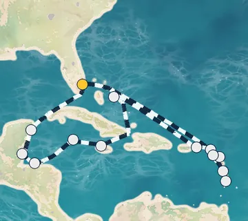 21 Night Ft. Lauderdale to Ft. Lauderdale cruise