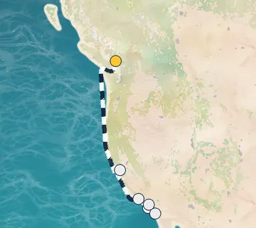 8 Night Vancouver to Los Angeles cruise