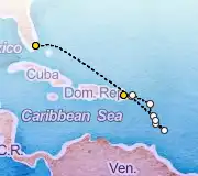 10 Night Miami to San Juan cruise