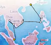 14 Night Hong Kong to Singapore cruise