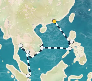 14 Night Hong Kong to Singapore cruise