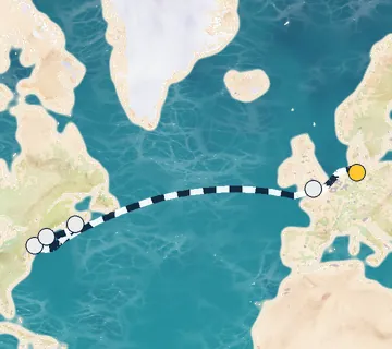 16 Night Hamburg to New York cruise