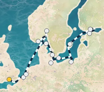 14 Night London to Helsinki cruise