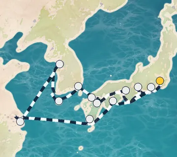 14 Night Tokyo to Tokyo cruise