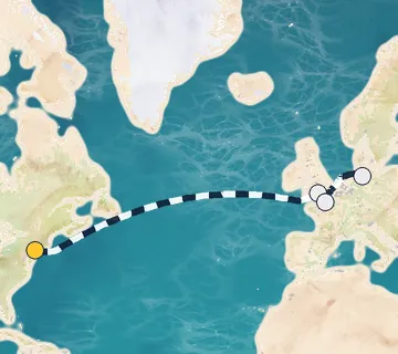 10 Night New York to Hamburg cruise