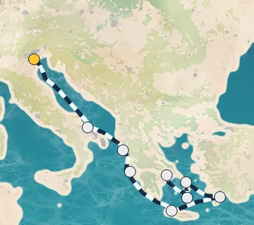 8 Night Venice to Athens cruise