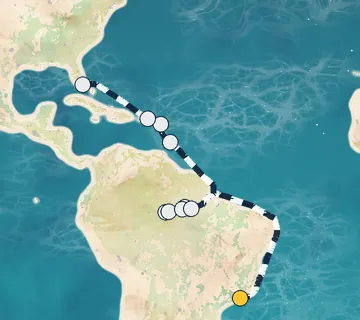 21 Night Rio to Miami cruise