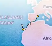 8 Night Las Palmas to Barcelona cruise