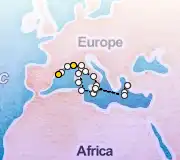 23 Night Nice to Barcelona cruise