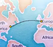 7 Night Paris to New York cruise