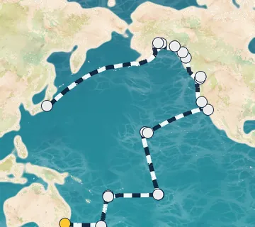 49 Night Sydney to Tokyo cruise