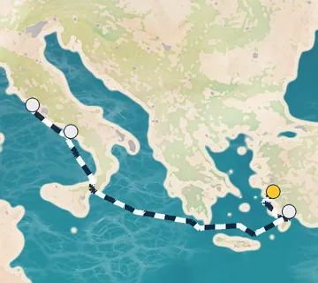 4 Night Ephesus to Rome cruise