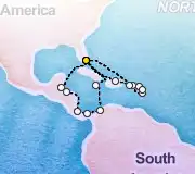 21 Night Miami to Miami cruise
