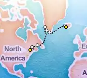 16 Night Montreal to Reykjavik cruise