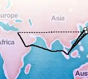 17 Night Tokyo to Suez Canal cruise