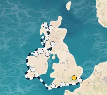 14 Night Greenwich to Belfast cruise