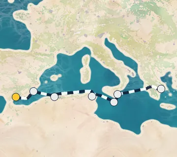 9 Night Malaga to Athens cruise