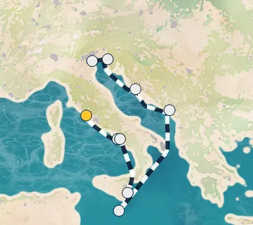 10 Night Rome to Venice cruise