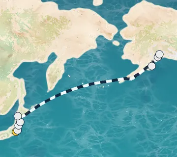 14 Night Tokyo to Whittier cruise