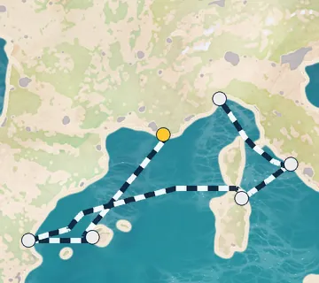 6 Night Toulon to Savona cruise