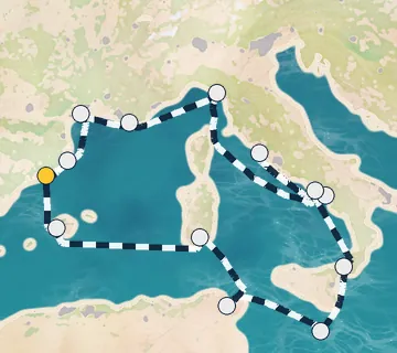 15 Night Barcelona to Barcelona cruise